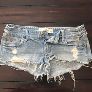 Distressed Hollister Shorts